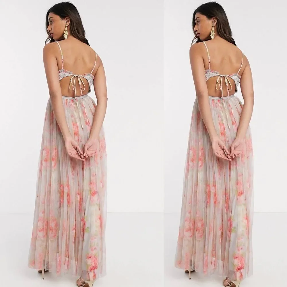 Needle & Thread Ruby Bloom Maxi Dress - BHLDN - Picture 4 of 9